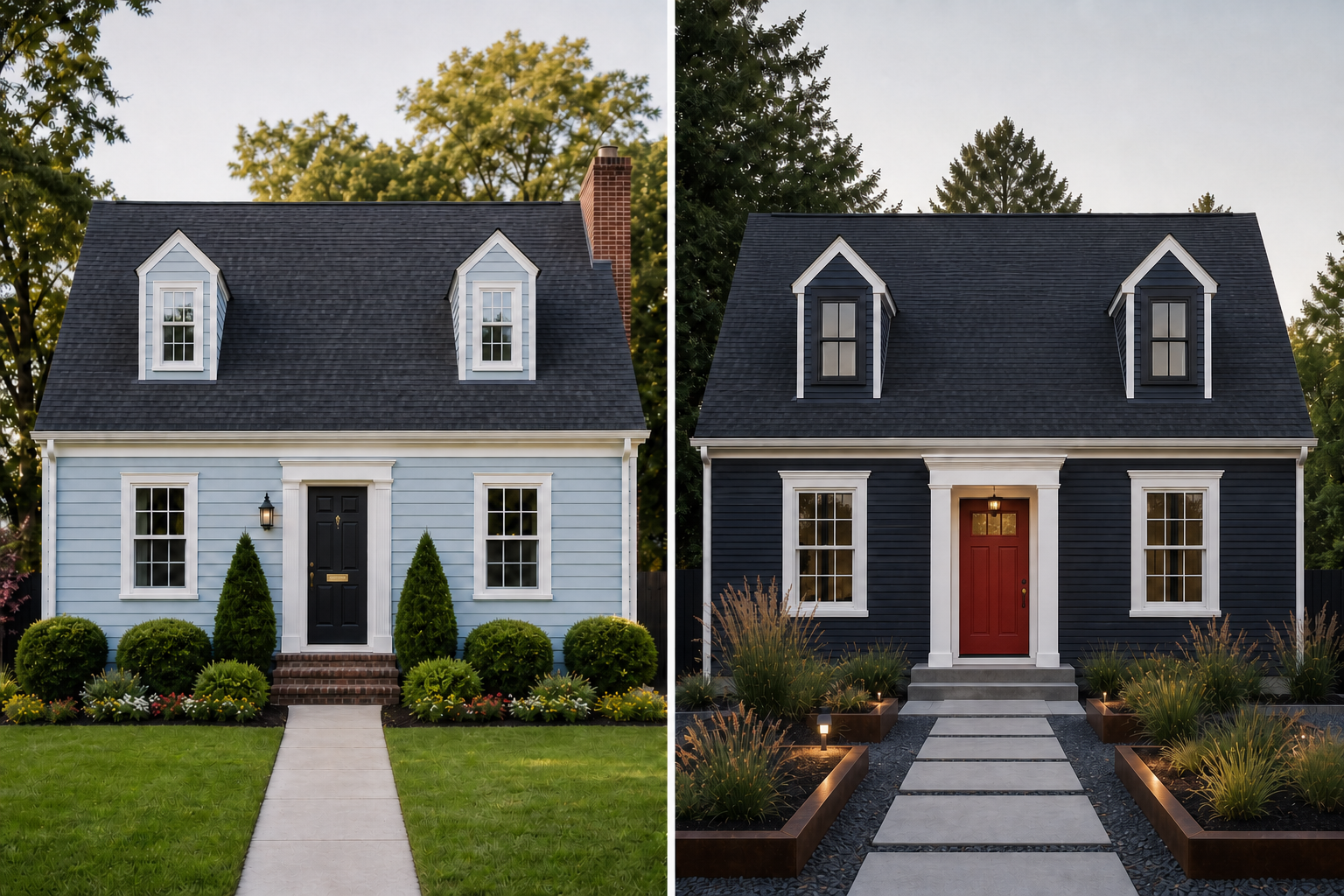 Wood siding vs. vinyl siding