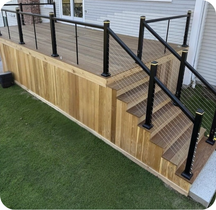 Ipe Deck with Rounded Corners-1
