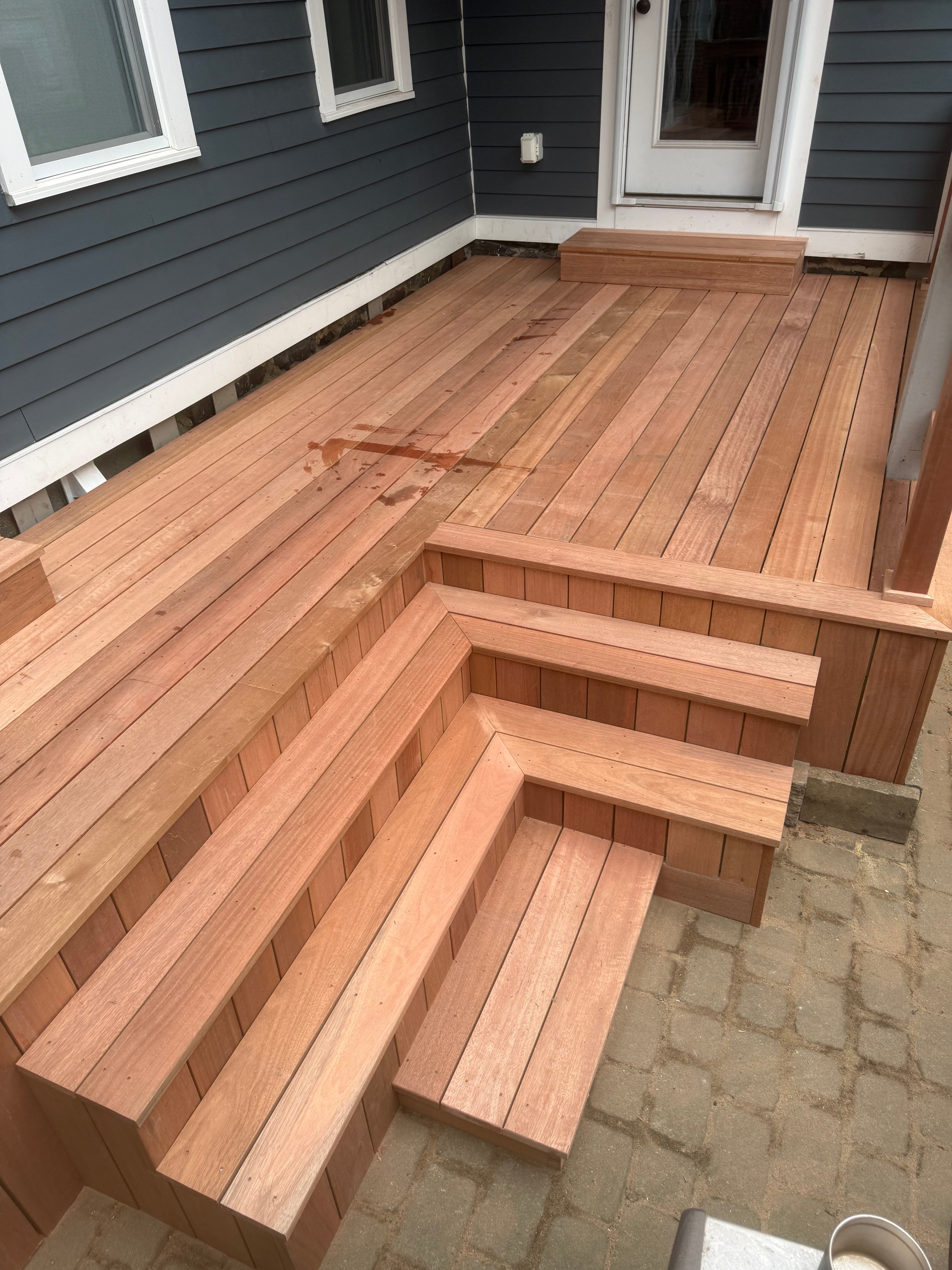 New Mahogany Deck 2 - Reilly Brothers Construction