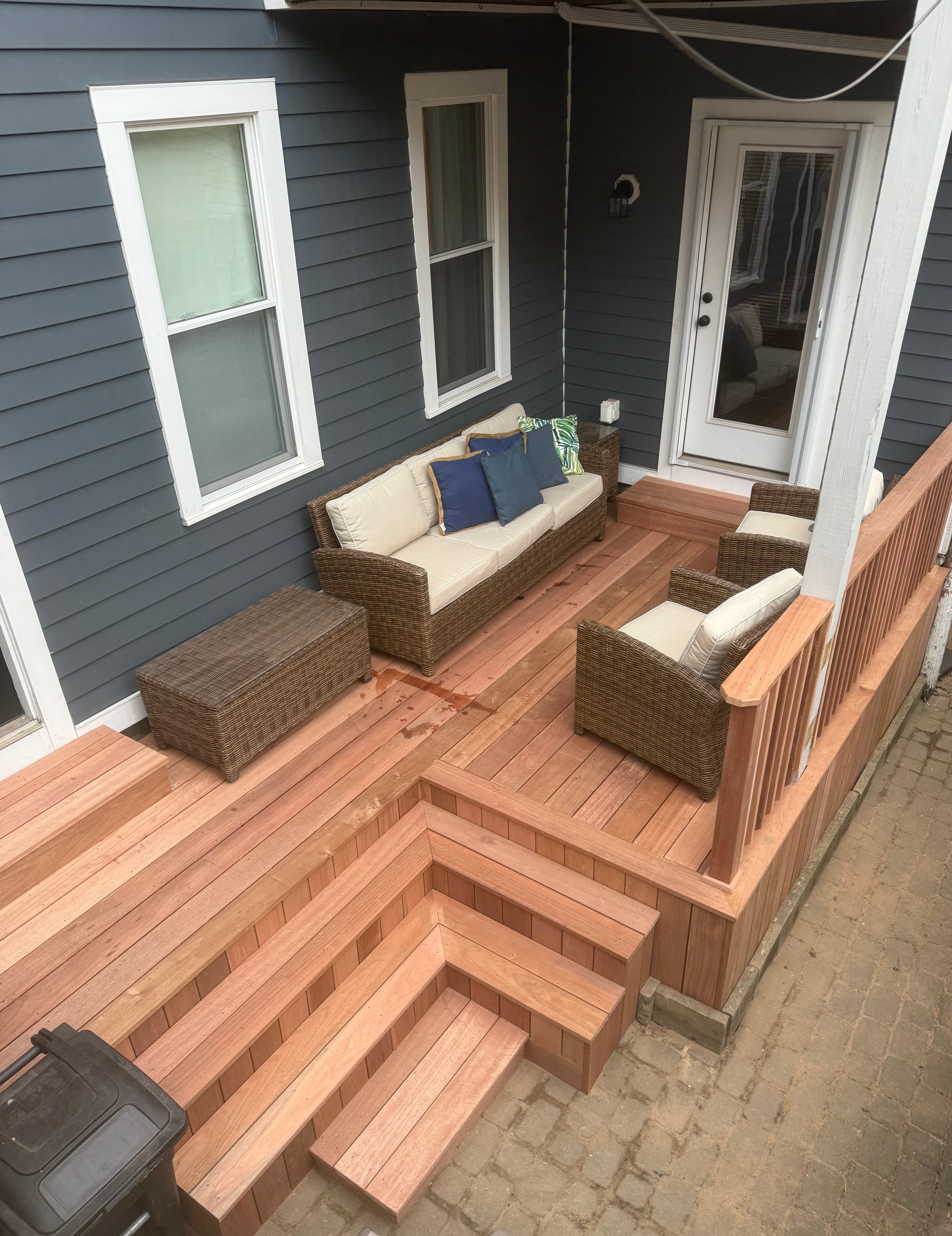 New Mahogany Deck 3 - Reilly Brothers Construction