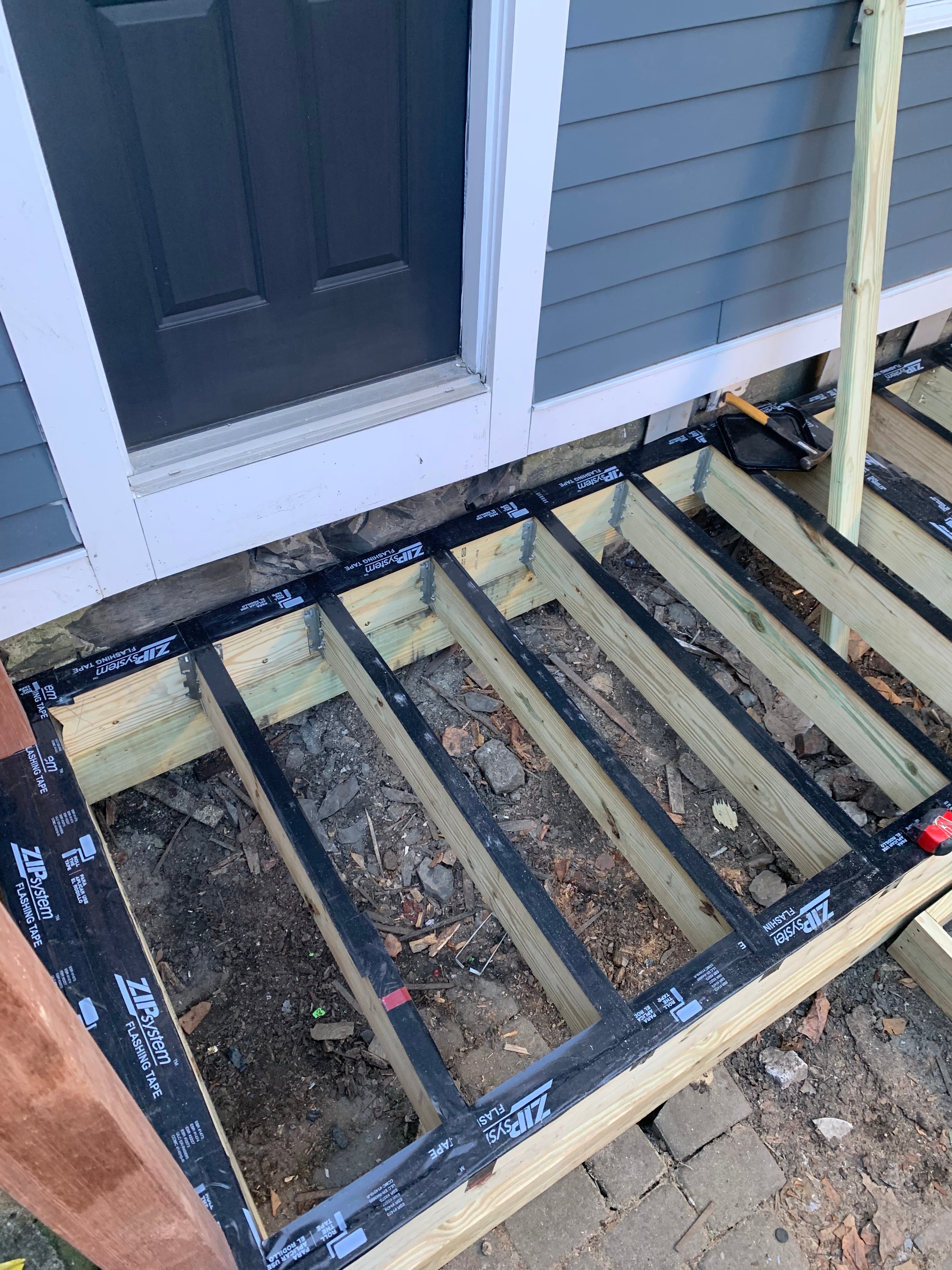 New Mahogany New Mahonany Deck Rebuild 1 - Reilly Brothers Construction