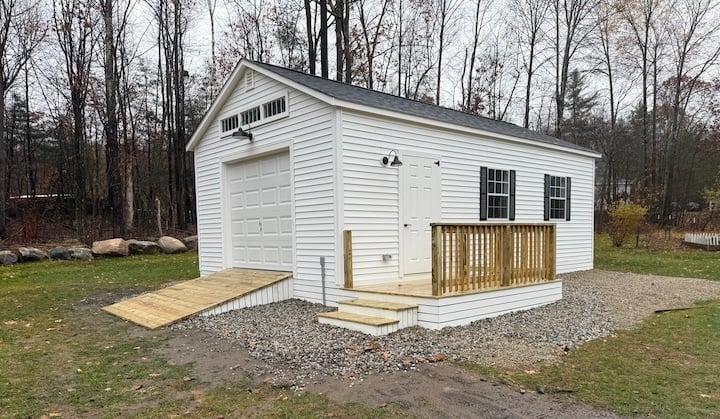 Shed Deck, Ramp and Skirt Additions