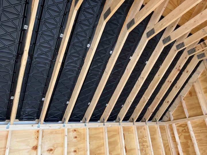 Vented Ceiling in ADU by Reilly Brothers Construction